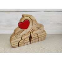 Игрушка "Семья" деревянная
