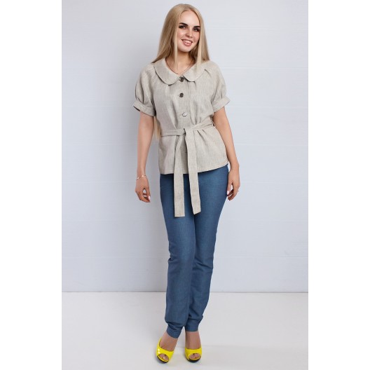 Жакет из льна 100%, модель 745